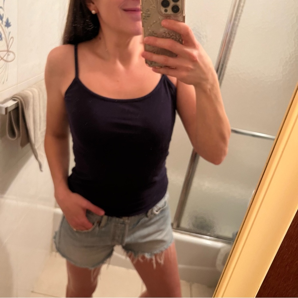 American Apparel Cami - Navy